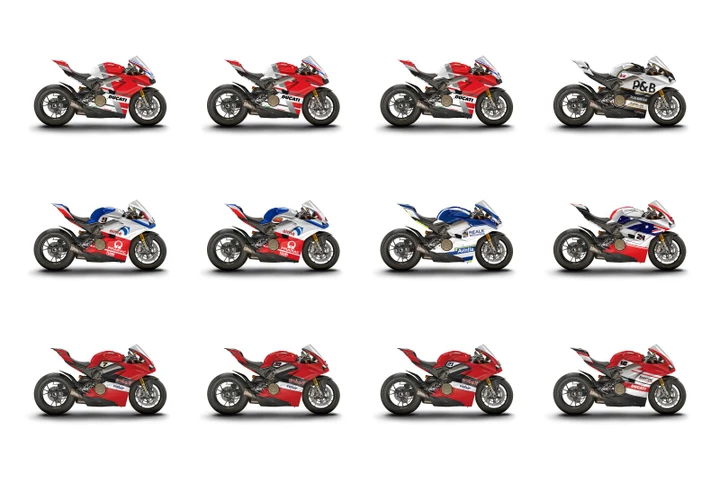 Ducati: all'asta le Panigale V4 della 
