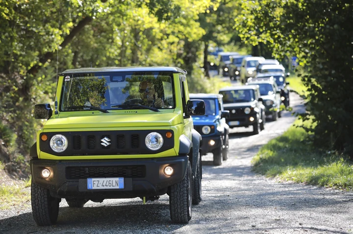 Suzuki, al raduno 4x4 2020 con Vitara e V-Strom
