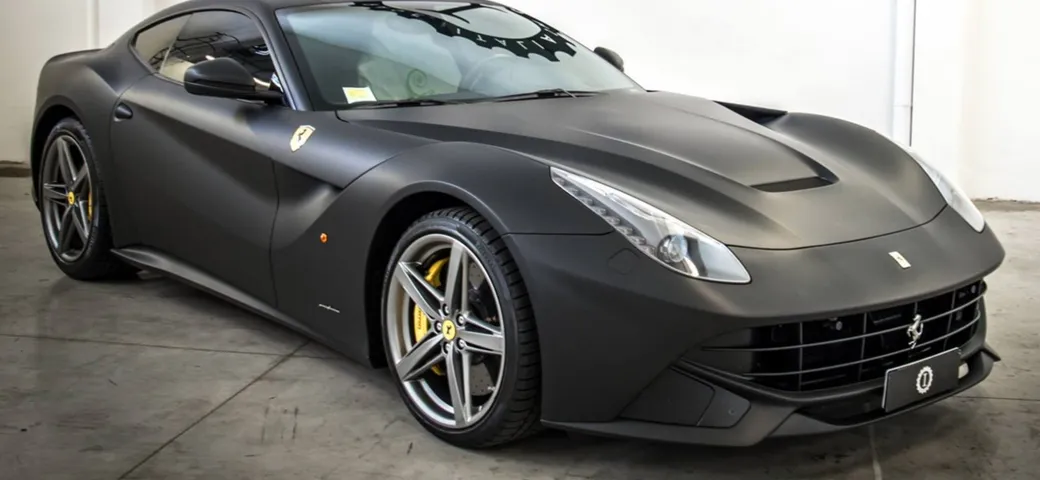 La Ferrari F12 nera opaca di Garage Italia Customs