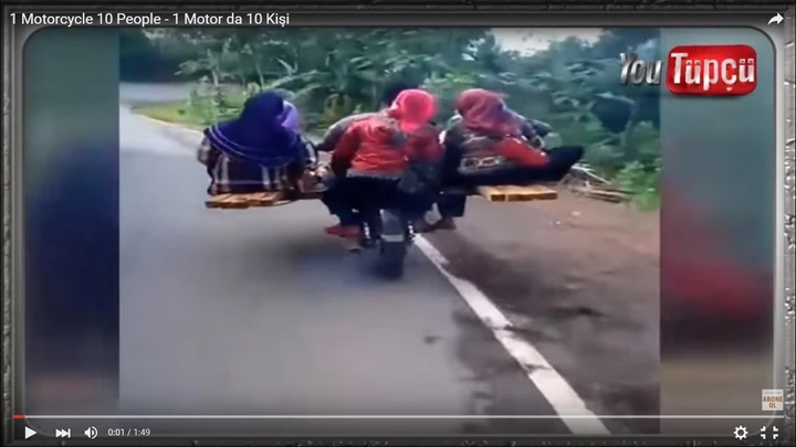 In 10 sulla stessa moto [Video]