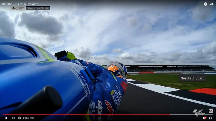 MotoGP: il video 'on board' con Alex Rins