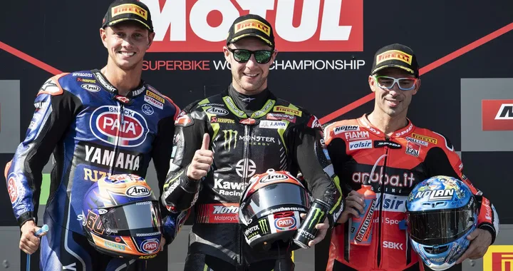 SBK Portimao: Rea inesorabile in Gara-2, Van der Mark e Melandri a podio