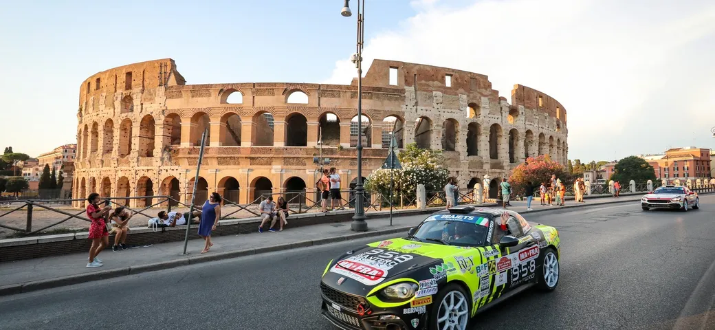 Rally di Roma 2019: tripletta di Abarth 124 rally nell'ERC2