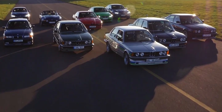 Alpina: tutti i 50 anni in un video