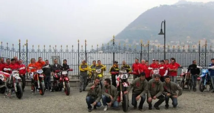 Presentato il Campionato del Mondo Supermoto sul Lago di Como