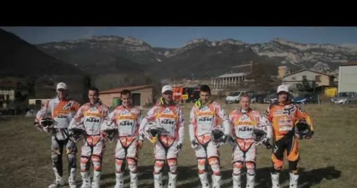 Il KTM Enduro Factory Racing Team pronto per la stagione 2012 /video