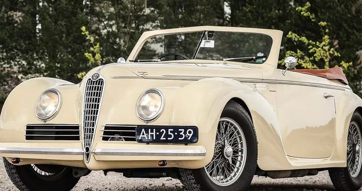 Mille Miglia 2018: rubata una rara Alfa Romeo 6C 2500