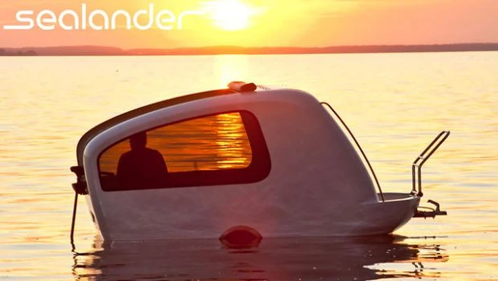 Sealander: la prima roulotte anfibia