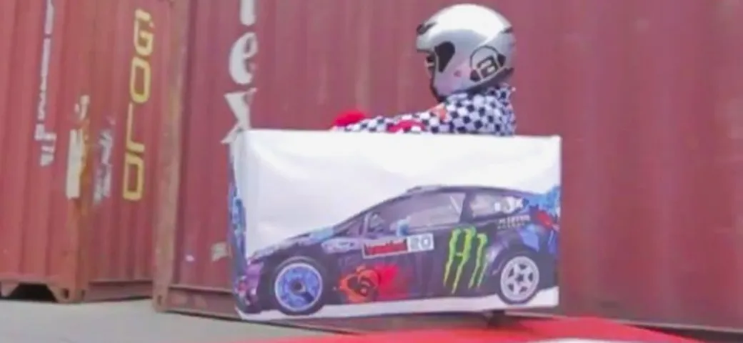 Ken Box Crazy Cart Gymkhana 2: la parodia di Ken Block