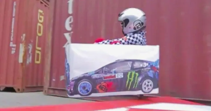 Ken Box Crazy Cart Gymkhana 2: la parodia di Ken Block
