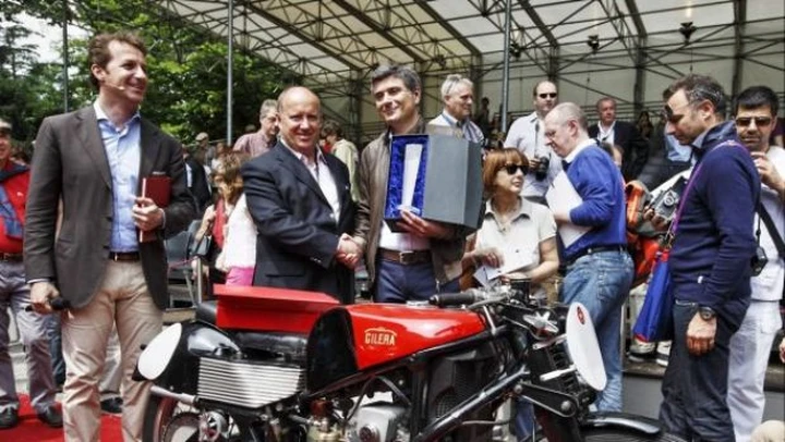 La Gilera 500 Rondine vince il Concorso d'Eleganza Villa d'Este