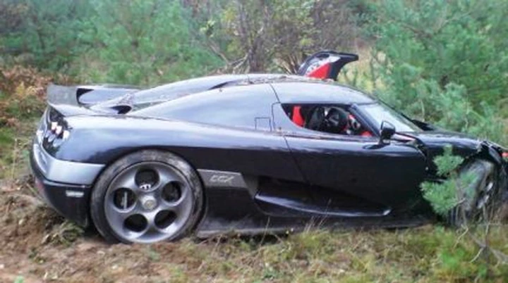 La prima Koenigsegg CCX distrutta