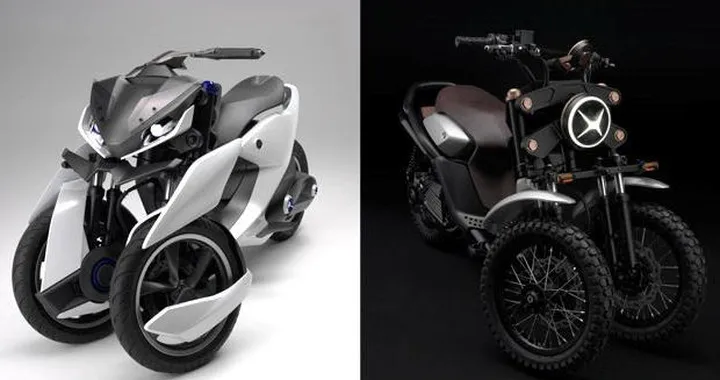 Yamaha 03GEN-f e 03GEN-x: il futuro viaggia su tre ruote