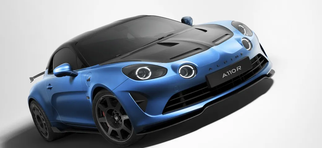 Alpine A110R: pensata per la pista