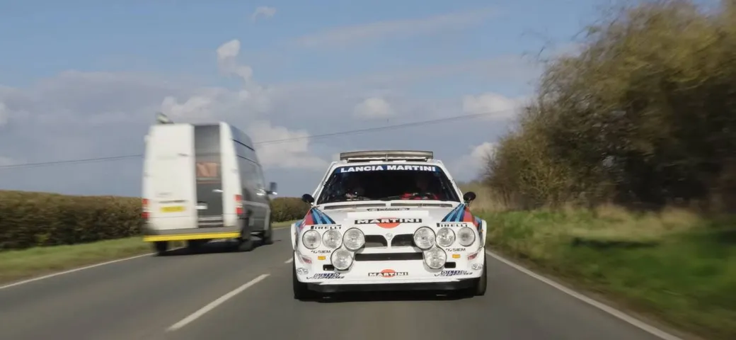 Lancia Delta S4: ecco l'effetto che fa la sua guida su strada | Video