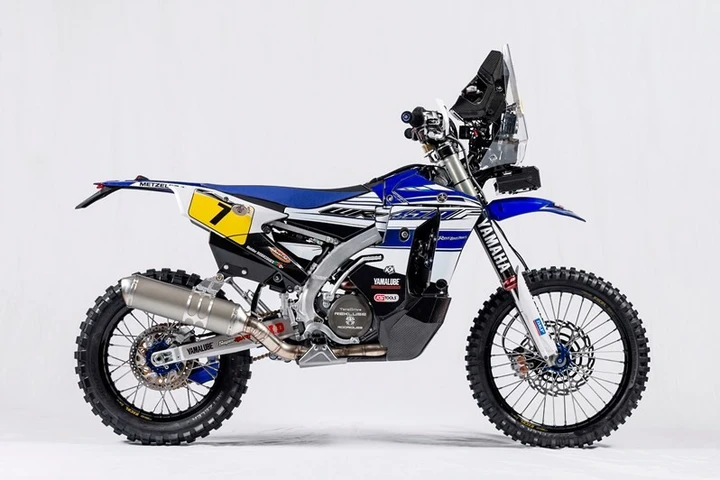 Yamaha WR450F Rally 2016 pronta per la Dakar