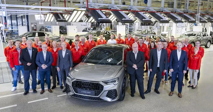 Audi festeggia 2 milioni di auto prodotte in Ungheria