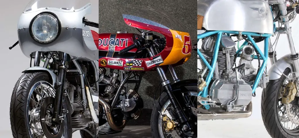 Ducati 860 GT: tre diverse interpretazioni in salsa special