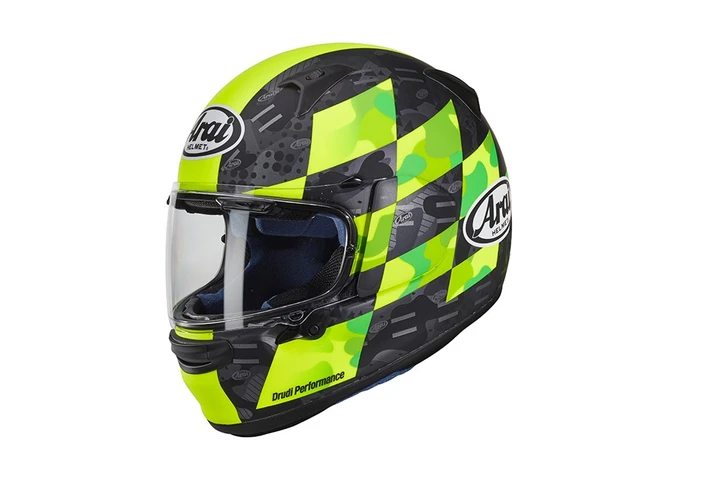 Arai Profile-V Patch Fluor Yellow: la porta di accesso al mondo Arai