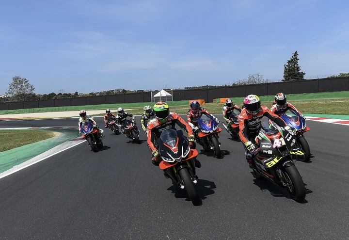 Aprilia All Stars, appuntamento a Misano il 7 maggio