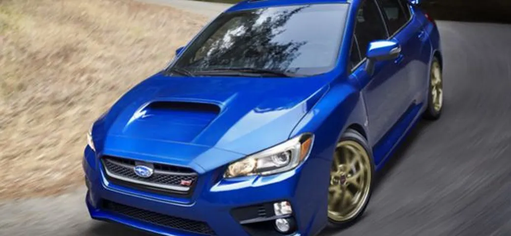 Subaru WRX STI in video