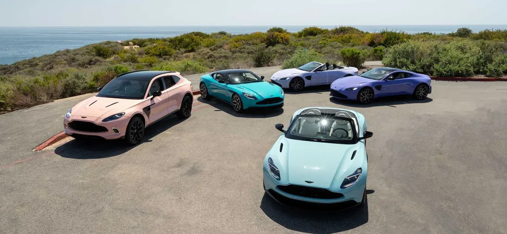 Aston Martin Pastel Collection: serie speciale per la California