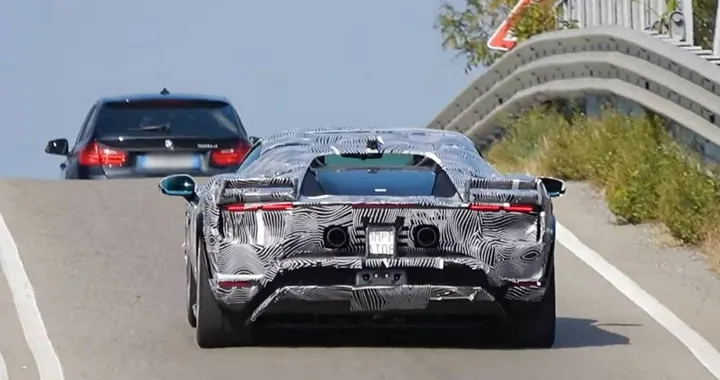 Ferrari Elettrica e 849 Testarossa catturate nei test a Maranello