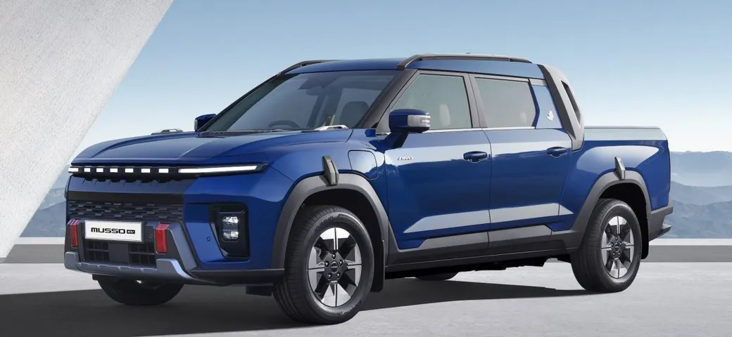 KGM Musso: il nuovo pick-up elettrico debutta al SupBikeRun nel Regno Unito