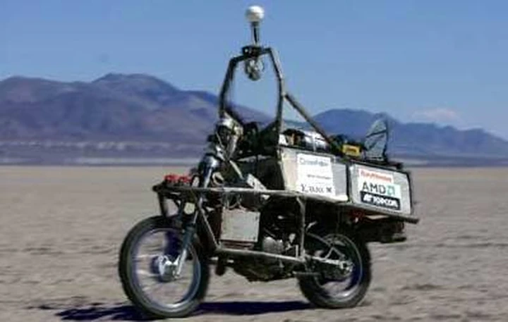 Ghost rider, la moto senza pilota