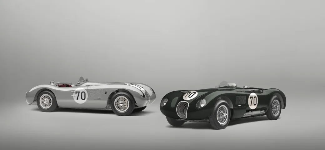 La Jaguar C-Type vincitrice a Le Mans in mostra al Concours of Elegance 2024