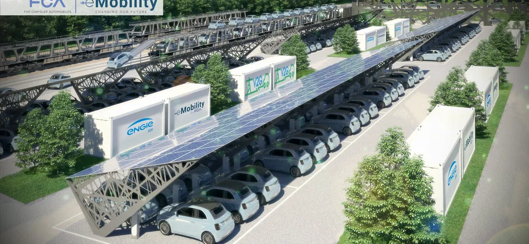 FCA, partono a Mirafiori i lavori per il progetto pilota Vehicle-to-Grid in collaborazione con ENGIE Eps