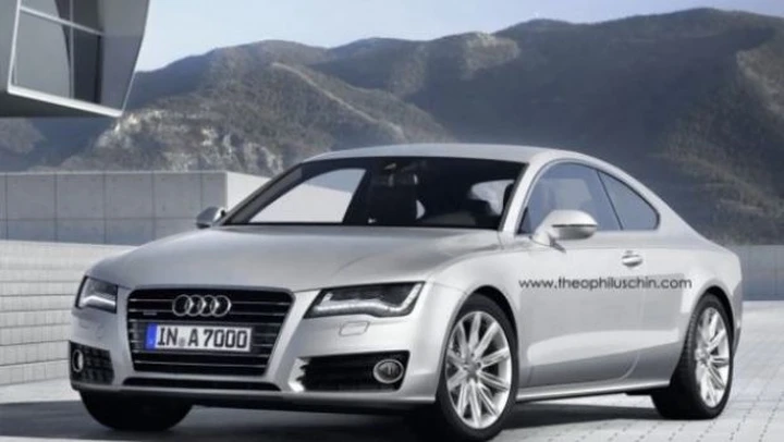 Audi A7: prime ricostruzioni grafiche della coupé