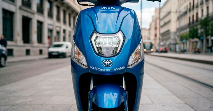 Toyota rilancia l’idrogeno a due ruote: arrivano i tank intercambiabili