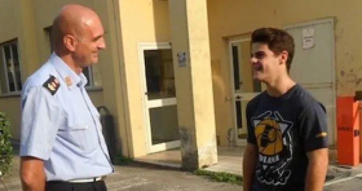 Pace fatta tra Romano Fenati ed il Comandante dei Vigili di Ascoli