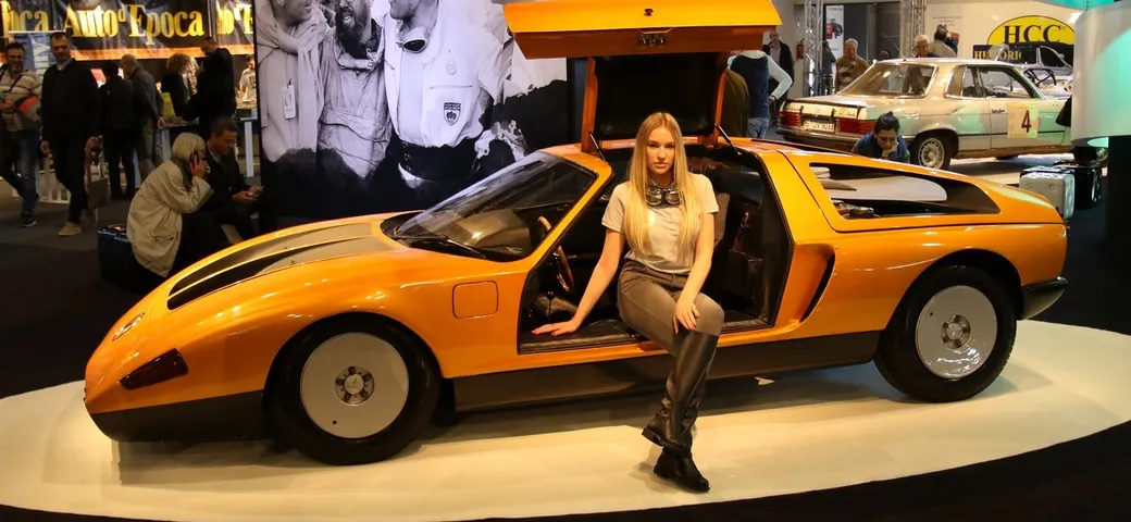 Mercedes ad Auto e Moto d'Epoca 2016
