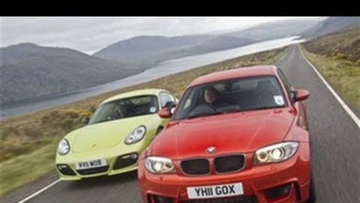 Video: Bmw Serie 1 M Coupè contro Porsche Cayman R