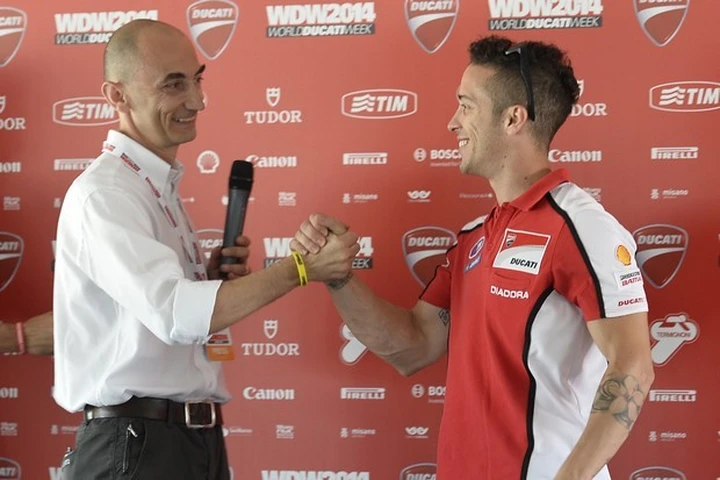 WDW2014, Domenicali conferma: Dovizioso con Ducati in MotoGP fino al 2016!
