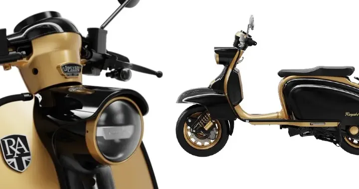Royal Alloy TG JPS Edition: lo scooter che omaggia la Lotus F1 degli anni '70