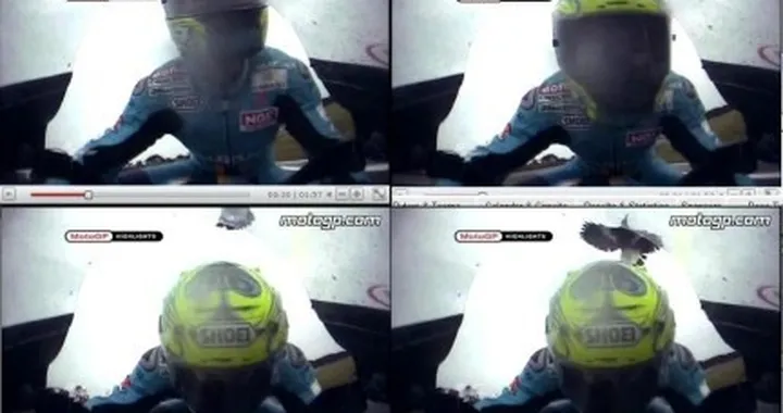 Foto del giorno: Vermeulen mette le ali...