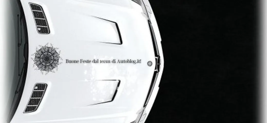 Un delizioso biglietto d'auguri per Natale da Mercedes e AMG