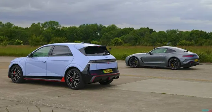 Mercedes-AMG GT vs Hyundai IONIQ 5 N: come finisce la drag race?