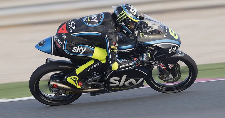 Test Losail, Sky Team VR46: solo Bulega in luce