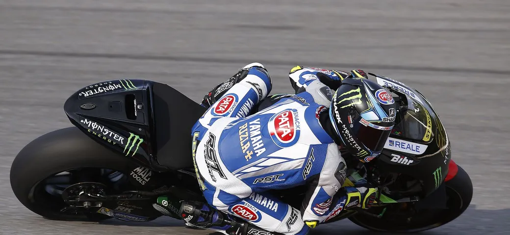 Alex Lowes sulla YZR-M1: 