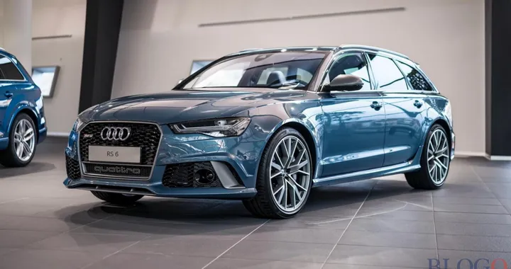 Audi RS6 Exclusive Polar Blue Metallic