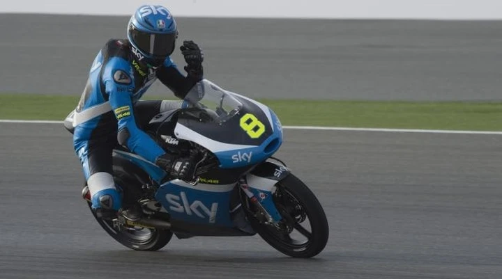 Italiani in luce nel Day-2 del test Moto2-Moto3 in Qatar