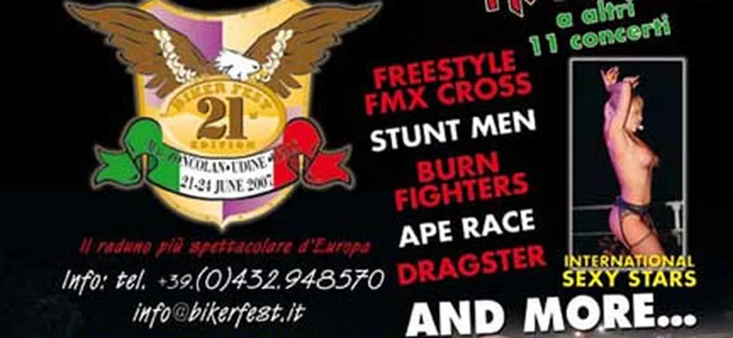 21a edizione del Biker Fest