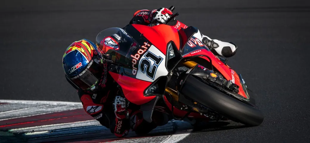 SBK: Rinaldi miglior tempo nel test di Misano