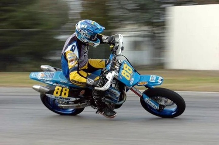 Mariani con il Team MRC nel Mondiale S2 2007