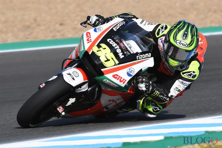 MotoGP Jerez: svetta Crutchlow nel Day-1, Iannone 4°, Rossi e Dovi in difficoltà