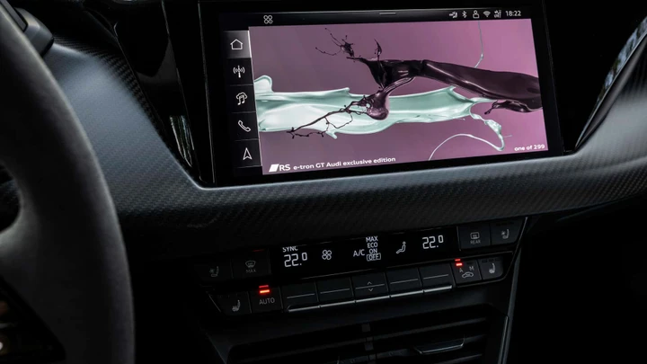 Audi e-tron GT Audi exclusive Edition infotainment